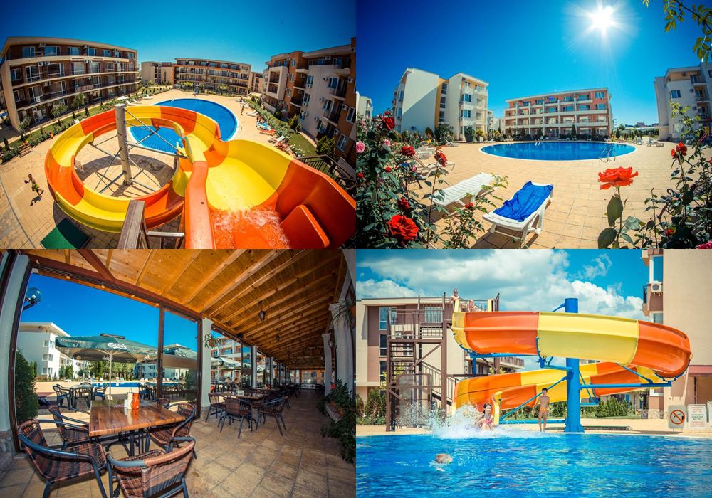 Отели Болгарии с аквапарком: Waterpark Fort Apartments (Солнечный берег)