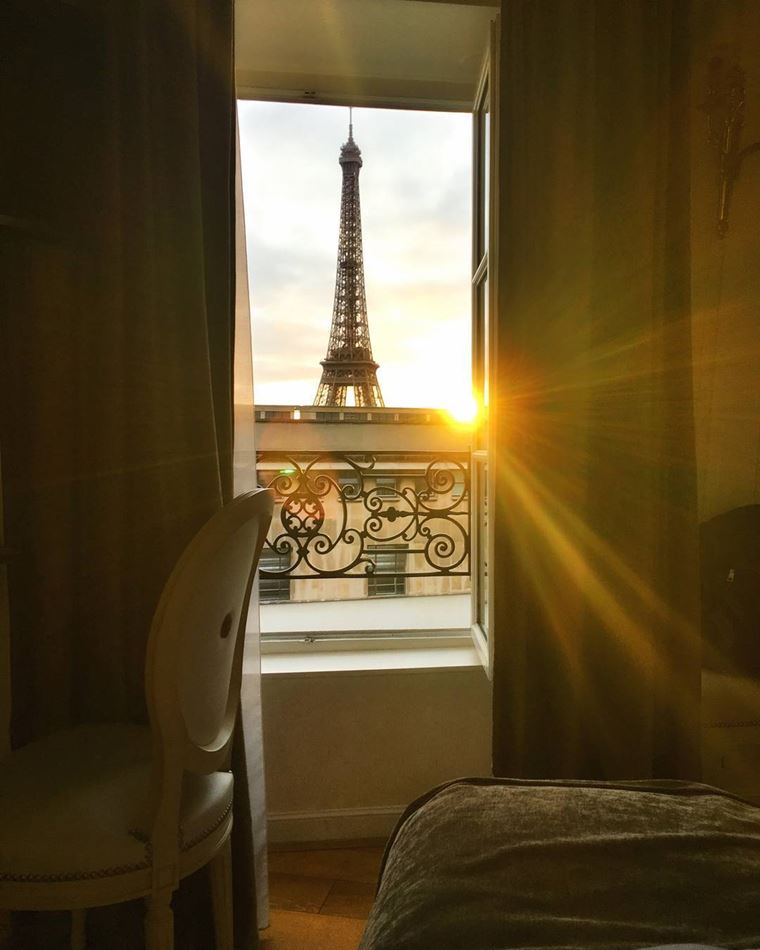 Отели Парижа с видом на Эйфелеву башню: Hôtel Eiffel Trocadéro