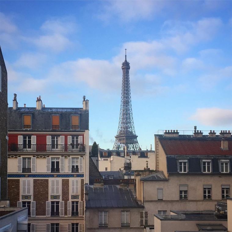 Отели Парижа с видом на Эйфелеву башню: Les Jardins Eiffel