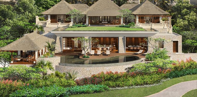 Four Seasons Resort Bali at Jimbaran Bay - вилла с бассейном