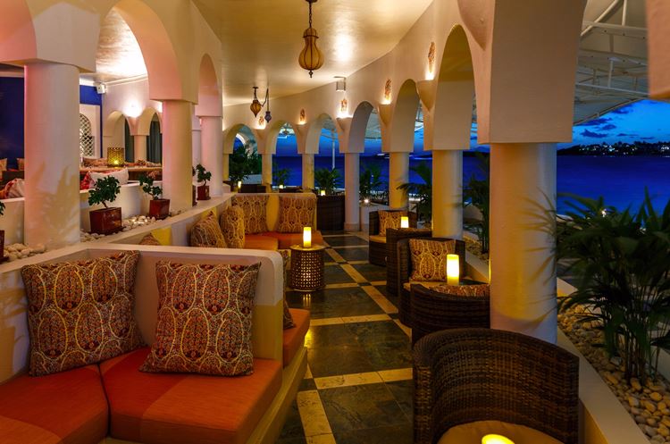 Курортный отель Belmond Cap Juluca на Карибах: терраса