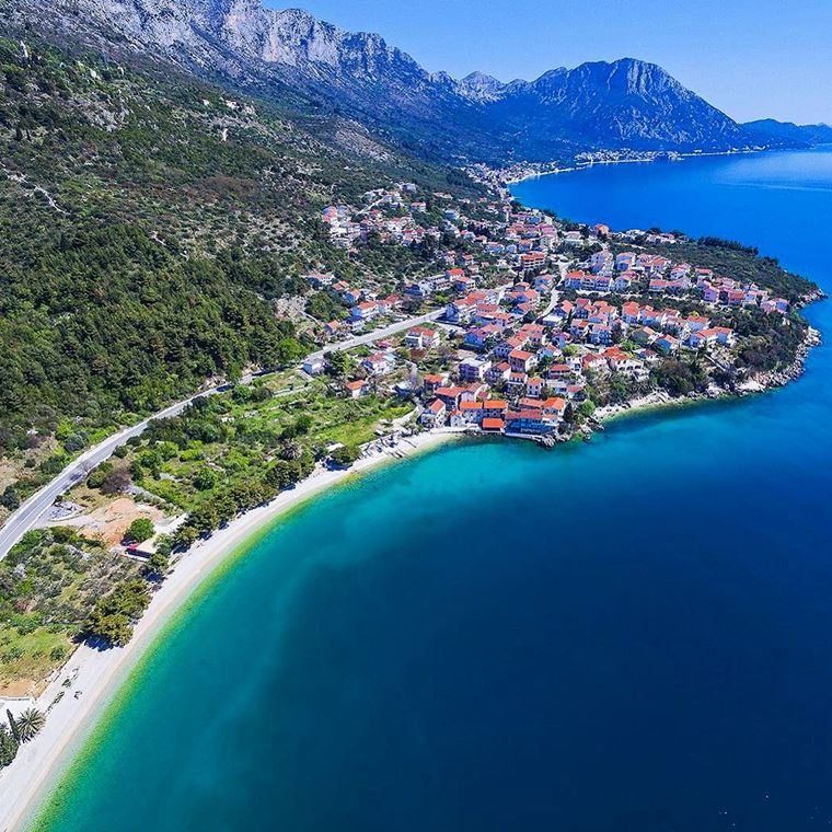 Курортные города Хорватии на побережье: Подаца 
