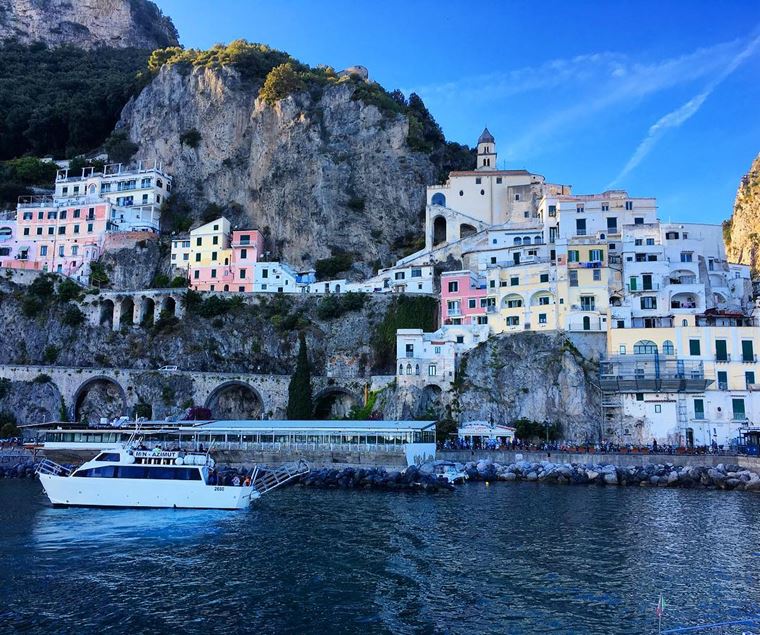 Курортные города Италии на побережье: Амальфи