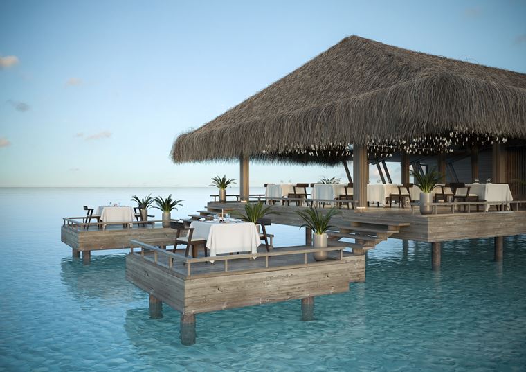 Курорт Baglioni Resort Maldives - ресторан Umami