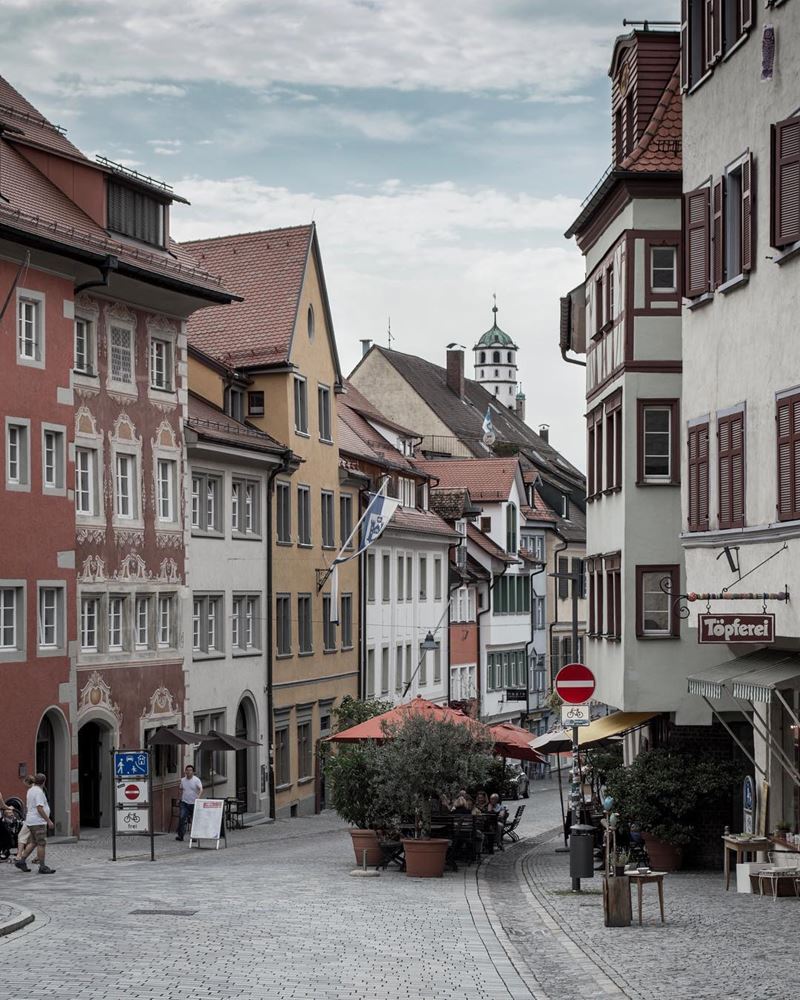 Красивые города юга Германии: Равенсбург - старая часть города