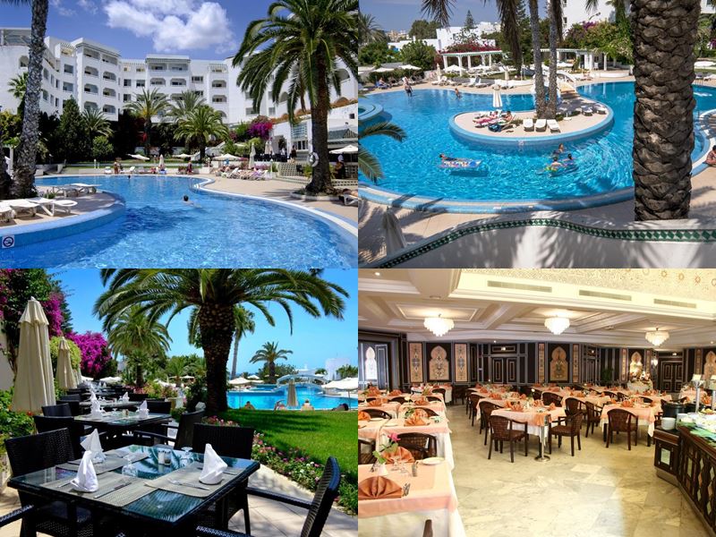 Курортные спа-отели Туниса 4 звезды - Hôtel Sol Azur Beach Congrès (Хаммамет)