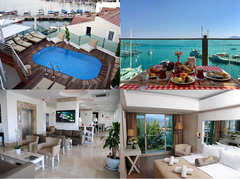 Курортные спа-отели Турции 4 звезды - Alesta Yacht Hotel (Фетхие)