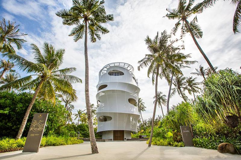 Рестораны Velaa Private Island Maldives: футуристичная башня Tavaru