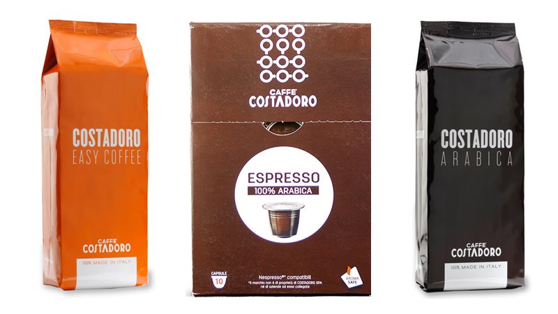 Лучшие марки итальянского кофе - Costadoro - арабика и капсулы 