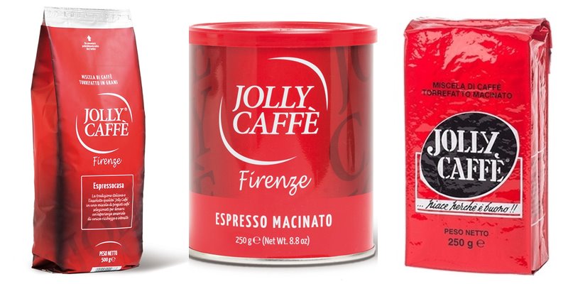 Лучшие марки итальянского кофе - Jolly - эспрессо макинато