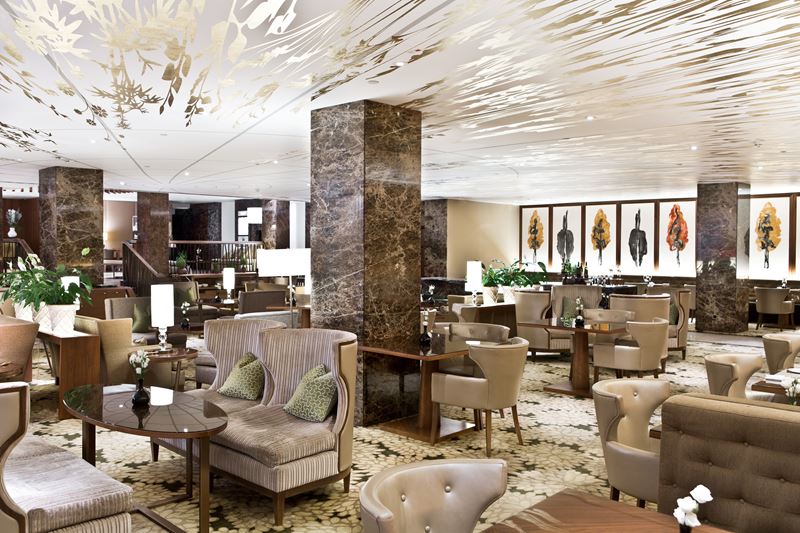 The Ritz-Carlton Vienna - лаундж-пространство для приятного общения