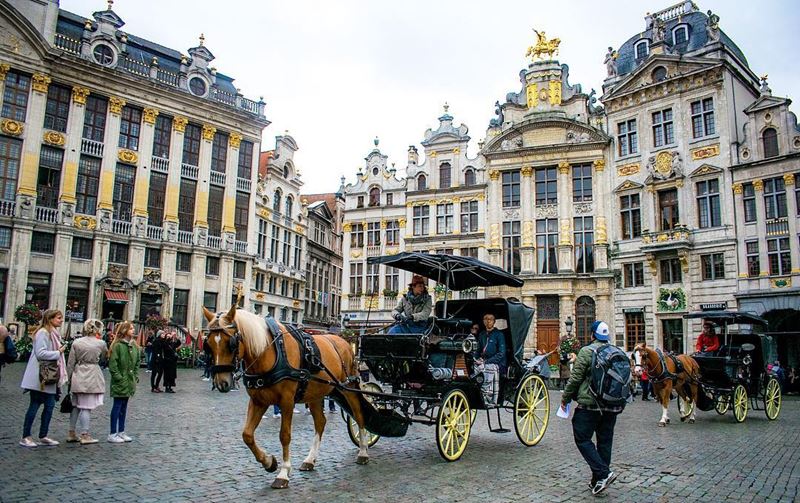 Красивые города Бельгии: площадь Гран-Пляс Брюсселя