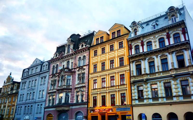 Красивые города Чехии: Либерец - яркая разнообразная архитектура 