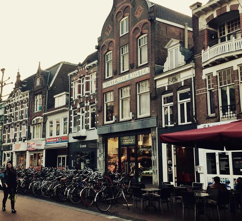Красивые города Нидерландов: улица Неймегена 