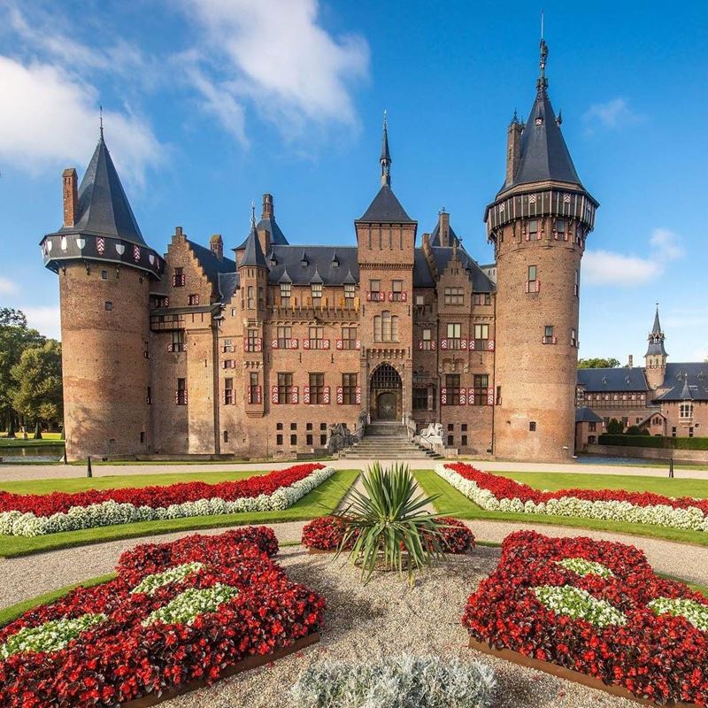 Красивые города Нидерландов: замок де Хаар