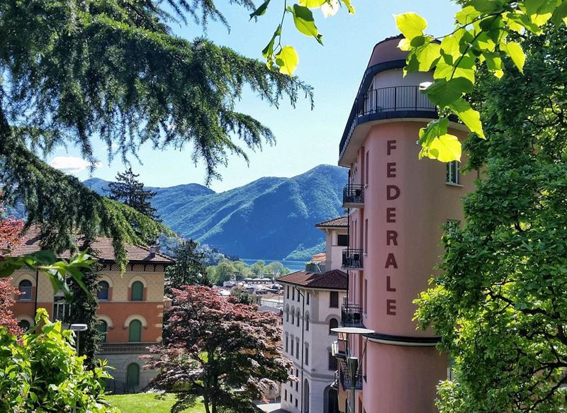 Красивые города Швейцарии: красочный пейзаж Лугано