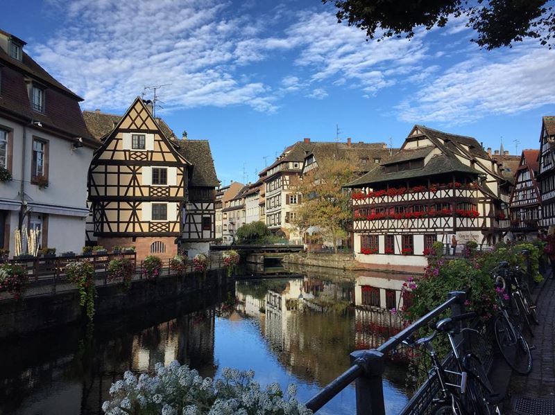 Крупные и красивые города Франции: квартал «Маленькая Франция» в Страсбурге 