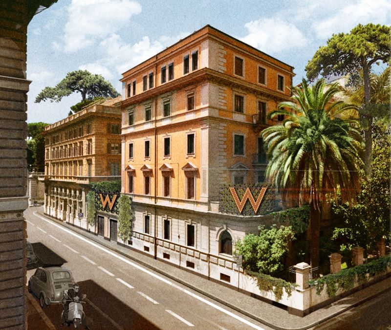 Marriot откроет в Риме первый в Италии отель W 