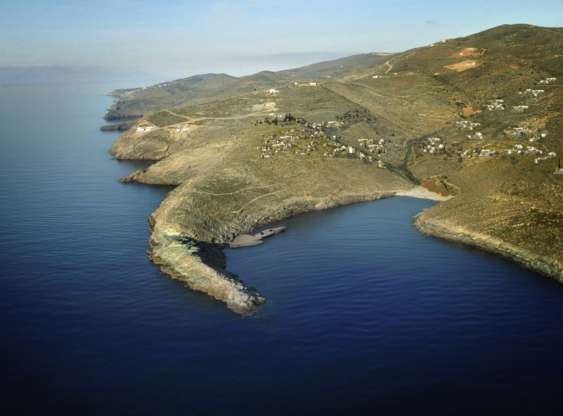 Остров Кеа архипелага Киклады в Греции