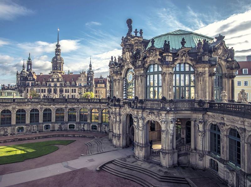 Крупные и красивые города Германии - Дрезден - галерея