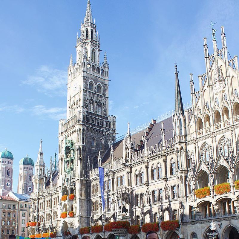 Крупные и красивые города Германии - Мюнхен - Новая ратуша
