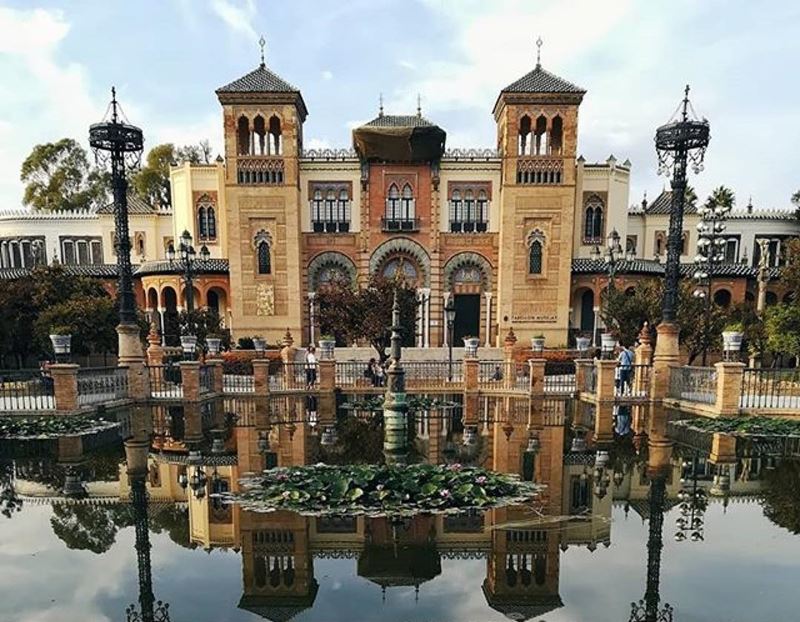 Крупные и красивые города Испании - Малага - Парк Марии Луизы