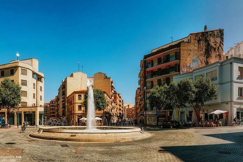 Крупные и красивые города Испании - Саламанка - площадь Пласа дель Оэсте 