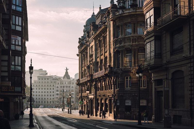 Крупные и красивые города Испании - Архитектура Бильбао