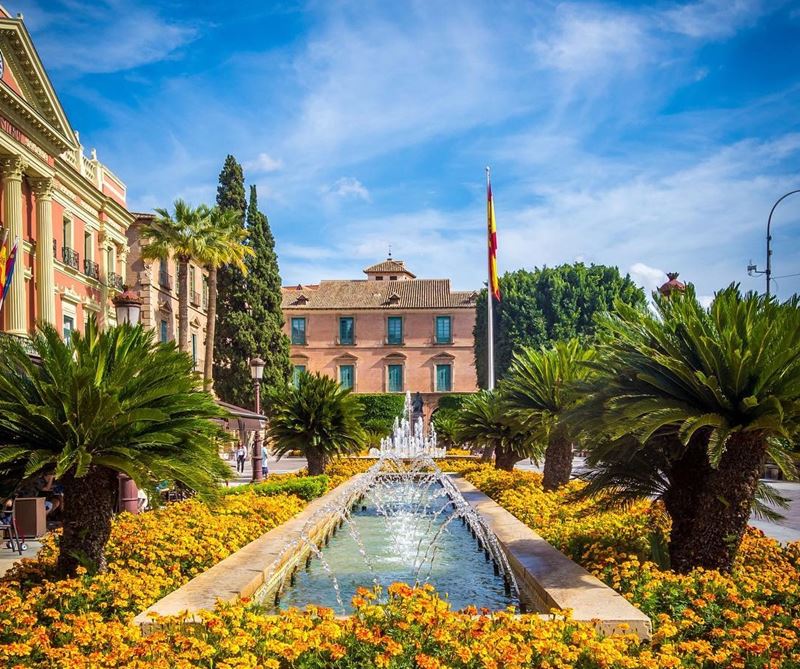 Крупные и красивые города Испании - Тропический сад в Мурсии