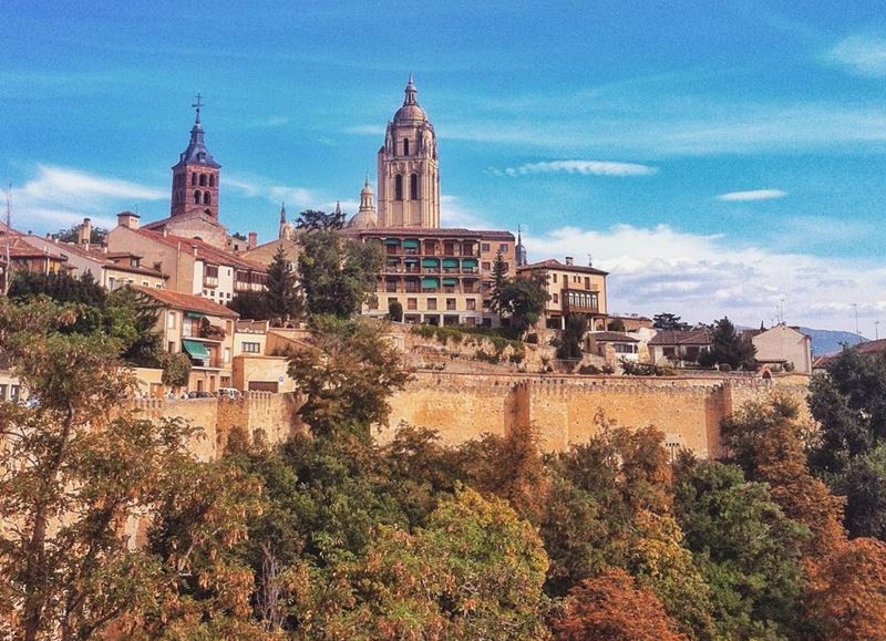 Крупные и красивые города Испании - Архитектура Сеговии 