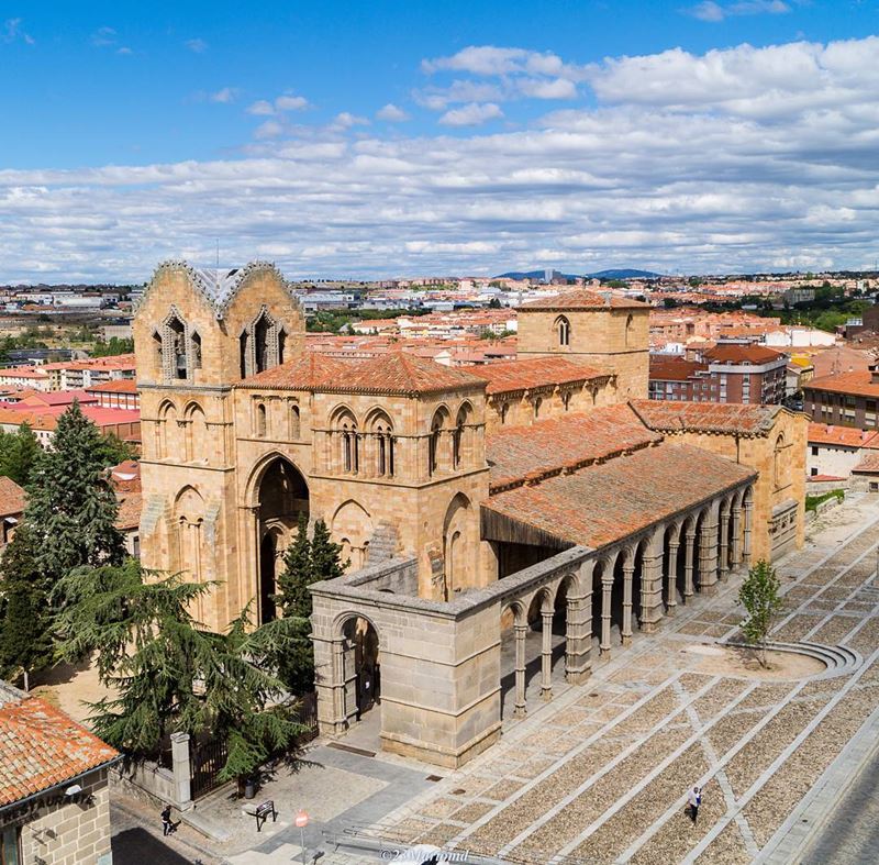 Крупные и красивые города Испании - Авила - Базилика Сан-Висенте