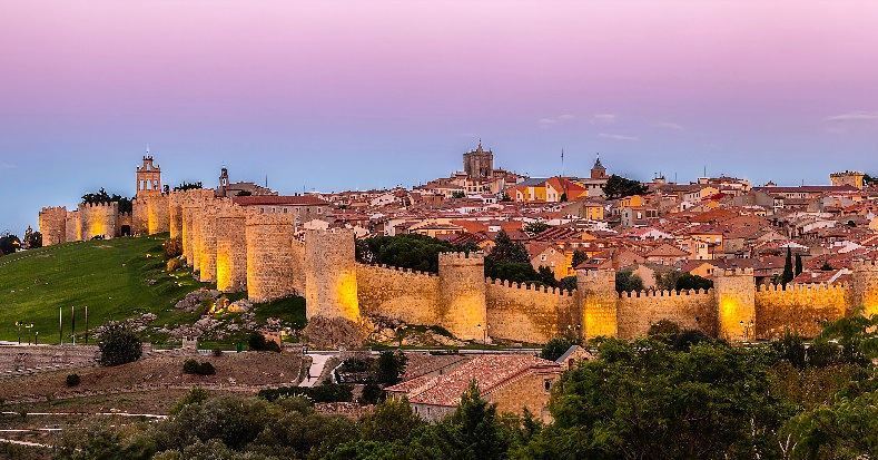 Крупные и красивые города Испании - Авила - Средневековая крепость