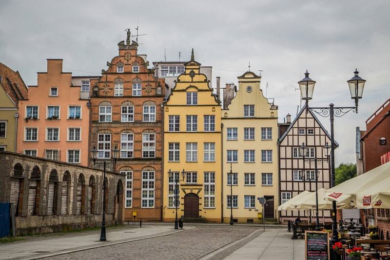 Крупные и красивые города Польши - Улица Эльблонга