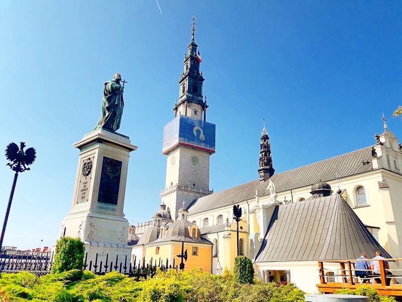 Крупные и красивые города Польши - Монастырь "Ясная гора" в Ченстохове 
