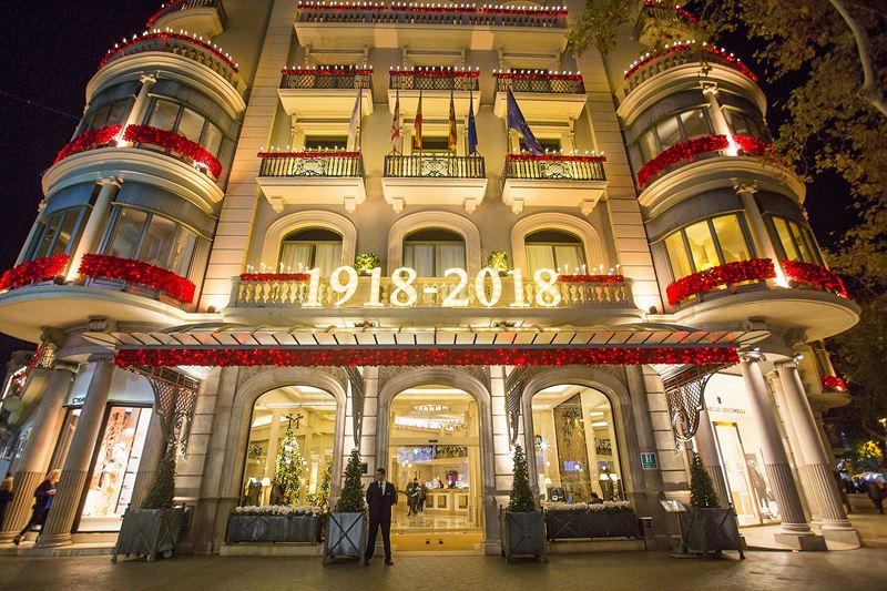 Majestic Hotel & Spa Barcelona День Святого Валентина - 100-летний юбилей отеля 