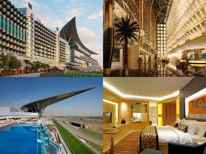 Отели Дубая с бассейном на крыше: The Meydan Hotel (5 звёзд)