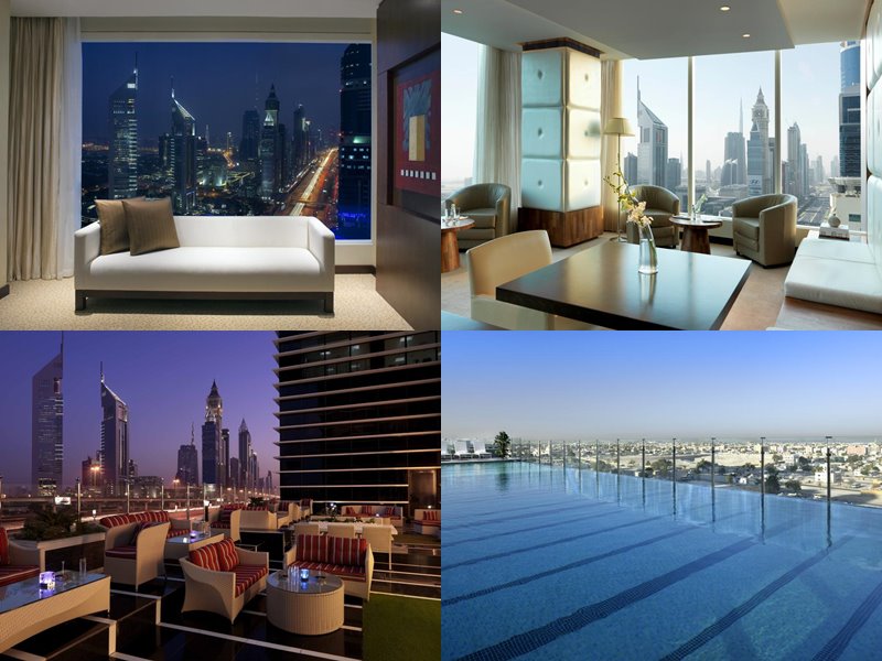 Отели Дубая с бассейном на крыше: Nassima Royal Hotel (5 звёзд)