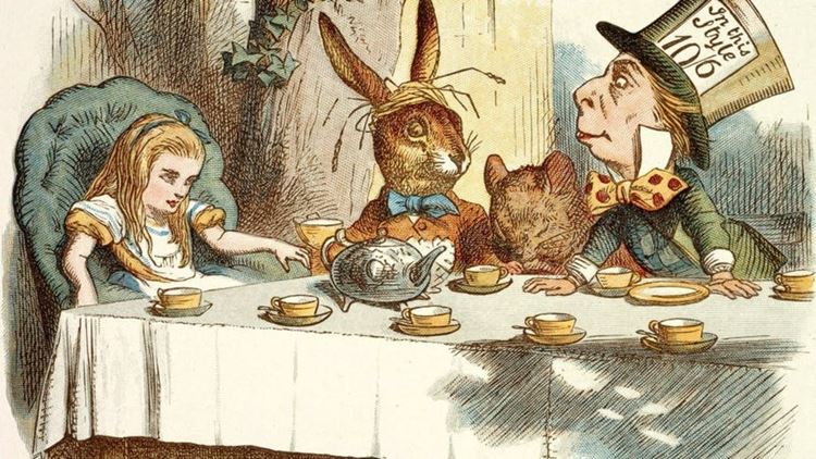 Чай как вдохновение: Льюис Кэрролл, - безумное чаепитие из книги "Алиса в стране чудес"