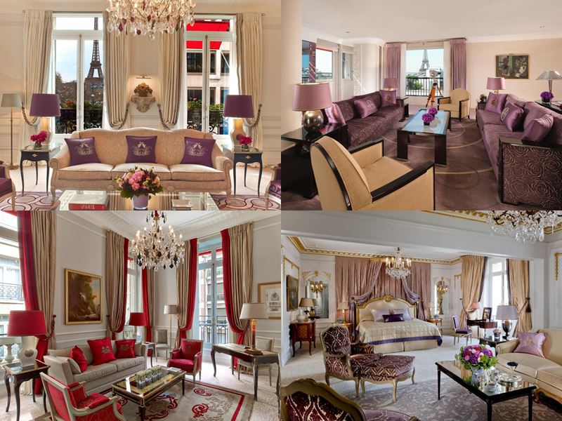 Лучшие дорогие отели Франции 2017 - Four Seasons Hotel George V (Париж) - интерьер номеров