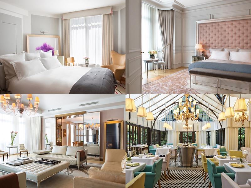 Лучшие дорогие отели Франции 2017 - Le Royal Monceau - Raffles Paris (Париж) - элегантный интерьер номеров