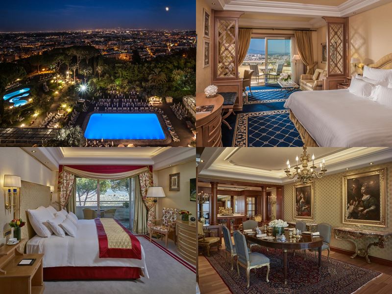 Лучшие отели Италии 2017 - Rome Cavalieri, Waldorf Astoria Hotels & Resorts (Рим)