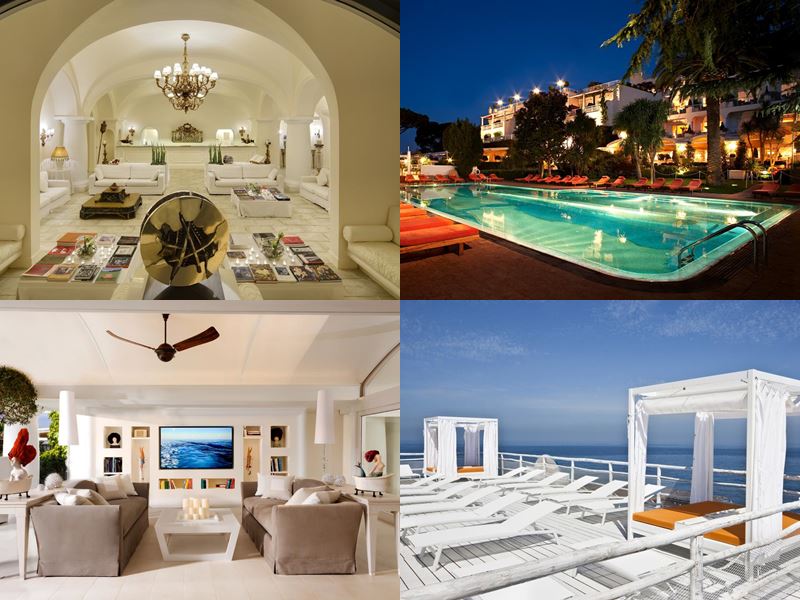 Лучшие в Европе отели с пляжем 2017 - Capri Palace Hotel & Spa (Италия, остров Капри)