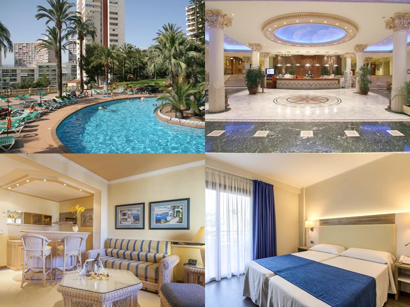 Лучшие пляжные курорты Испании 2017 - Hotel Palm Beach Benidorm (Аликанте, Бенидорм)