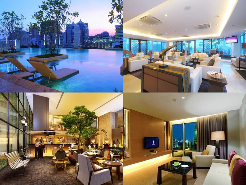 Отели Бангкока с бассейном на крыше - Sivatel Bangkok (5 звёзд)