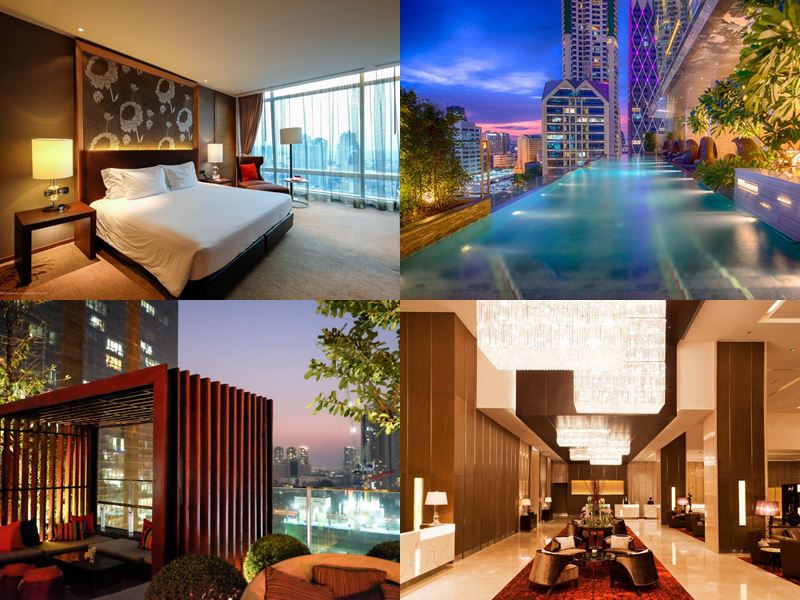 Отели Бангкока с бассейном на крыше - Eastin Grand Hotel Sathorn Bangkok (5 звёзд)