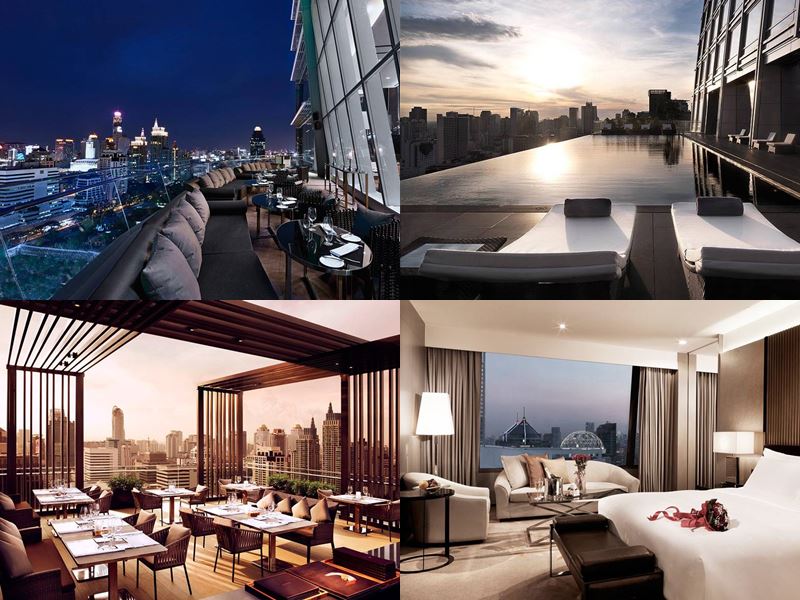 Отели Бангкока с бассейном на крыше - The Okura Prestige Bangkok (5 звёзд)