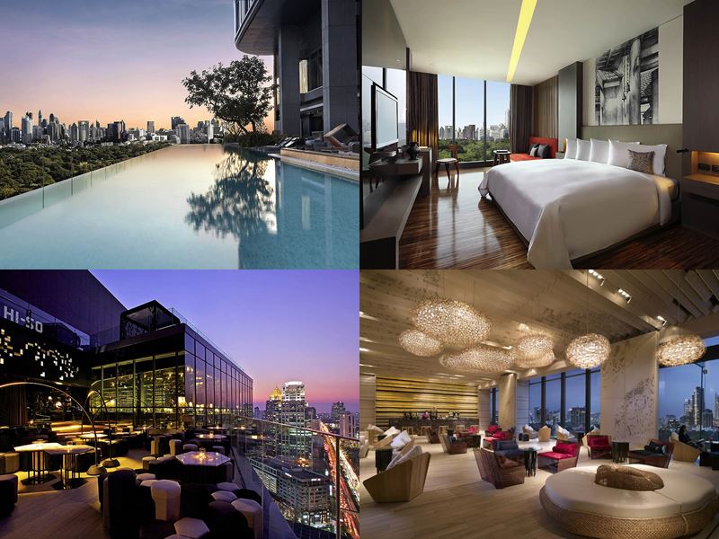Отели Бангкока с бассейном на крыше - SO Sofitel Bangkok (5 звёзд)