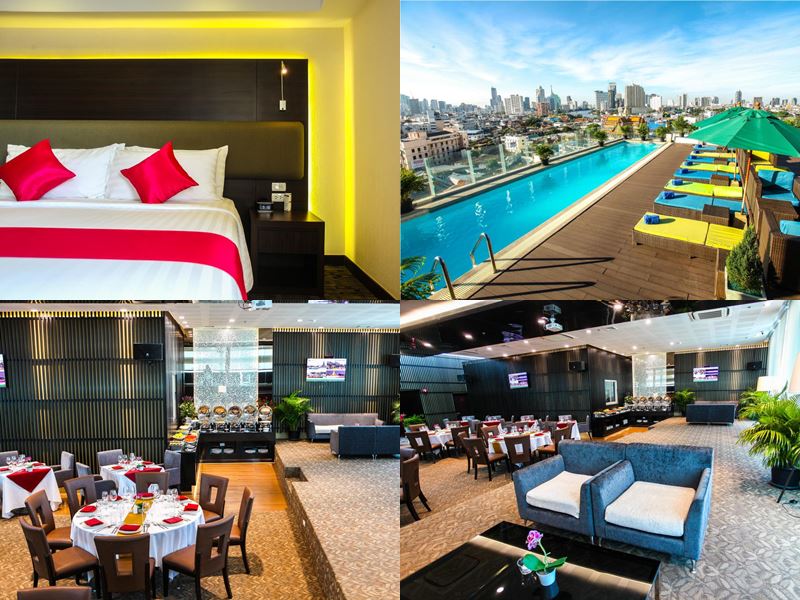 Отели Бангкока с бассейном на крыше - Royal Bangkok@Chinatown (4 звезды)