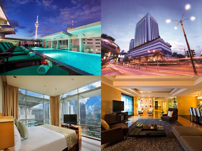 Отели Куала-Лумпур с бассейном на крыше - PARKROYAL Kuala Lumpur (5 звёзд)