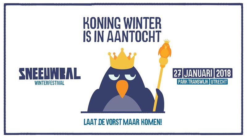 Зимний фестиваль Sneeuwbal в Утрехте (27 января 2018)